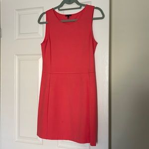 Coral pink Theory mini dress size M
